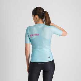 SPORTFUL Koszulka kolarska z krótkim rękawem - LIGHT 2 - jasnoniebieski