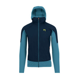 KARPOS Kolarska kurtka przeciwwiatrowa - LAVAREDO - niebieski/jasnoniebieski