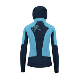 KARPOS Kolarska kurtka przeciwwiatrowa - LAVAREDO W - jasnoniebieski/niebieski