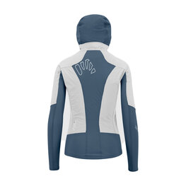 KARPOS Kolarska kurtka przeciwwiatrowa - LAVAREDO W - biały/niebieski