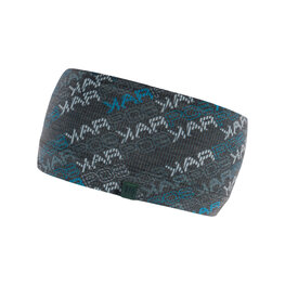 KARPOS Opaska kolarska - COPPOLO MERINO - czarny/biały/niebieski