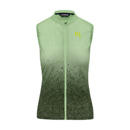 KARPOS Koszulka kolarska bez rękawów - VERVE EVO - zielony