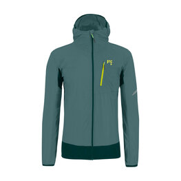 KARPOS Kolarska kurtka przeciwwiatrowa - LOT EVO - zielony/czarny