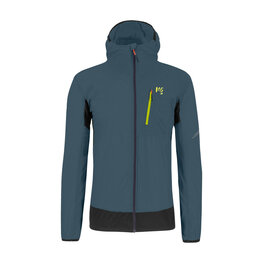 KARPOS Kolarska kurtka przeciwwiatrowa - LOT EVO - niebieski/czarny