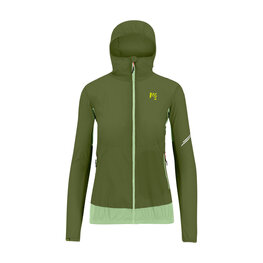 KARPOS Kolarska kurtka przeciwwiatrowa - LOT EVO W - zielony