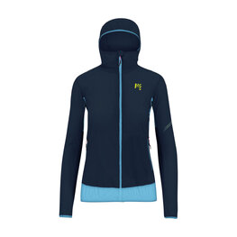 KARPOS Kolarska kurtka przeciwwiatrowa - LOT EVO W - niebieski