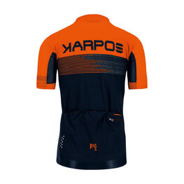 KARPOS Koszulka kolarska z krótkim rękawem - GREEN FIRE - czerwony/szary