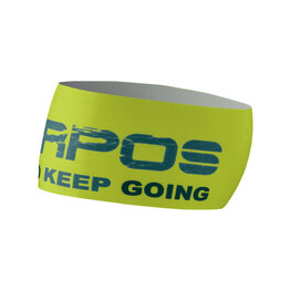 KARPOS Opaska kolarska - PELMETTO - żółty/niebieski