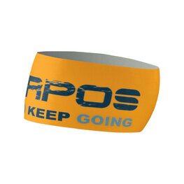 KARPOS Opaska kolarska - PELMETTO - pomarańczowy/niebieski