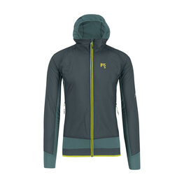 KARPOS Kolarska ocieplana kurtka - LAVAREDO WINTER - zielony