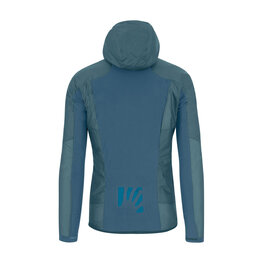 KARPOS Kolarska kurtka przeciwwiatrowa - LAVAREDO EVO - niebieski/żółty