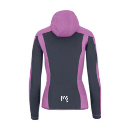 KARPOS kurtka przeciwdeszczowa - LAVAREDO RAIN EVO W - fioletowy/szary