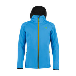 KARPOS Kolarska kurtka przeciwwiatrowa - LAVAREDO KID WINTER - niebieski/czarny