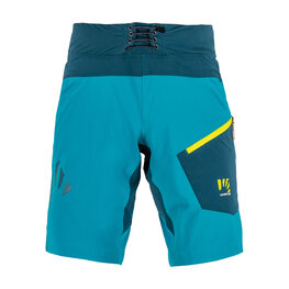 KARPOS Krótkie spodnie kolarskie bez szelek - VAL DI DENTRO - niebieski