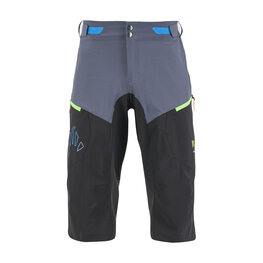 KARPOS Krótkie spodnie kolarskie bez szelek - VAL FEDERIA EVO - szary/czarny