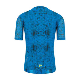 KARPOS Koszulka kolarska z krótkim rękawem - VAL VIOLA - niebieski/zielony