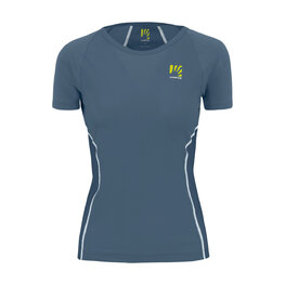 KARPOS Kolarska koszulka z krótkim rękawem - LAVAREDO EVO W - niebieski