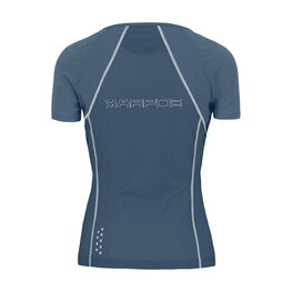 KARPOS Kolarska koszulka z krótkim rękawem - LAVAREDO EVO W - niebieski