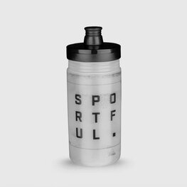 SPORTFUL Bidon kolarski - BOTTLE 550ML - przezroczysty/czarny