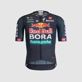 SPORTFUL Koszulka kolarska z krótkim rękawem - REDBULL BORA BOMBER - niebieski
