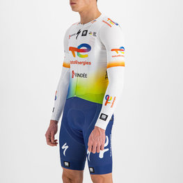 SPORTFUL Kolarskie ochraniacze na ręce - TOTAL ENERGIES - biały