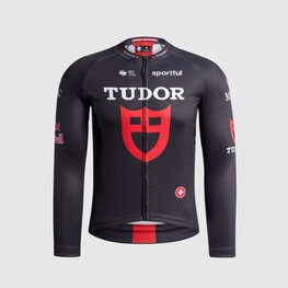 SPORTFUL Letnia koszulka kolarska z długim rękawem - TUDOR SUPERNOVA - czarny