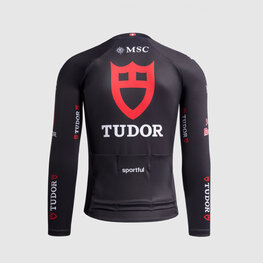 SPORTFUL Letnia koszulka kolarska z długim rękawem - TUDOR SUPERNOVA - czarny