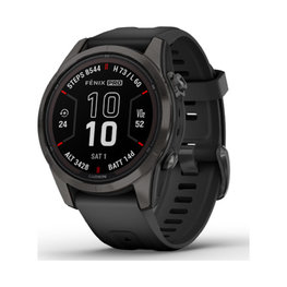 GARMIN smartwatch - FENIX 7S PRO SAPPHIRE SOLAR - czarny