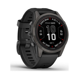 GARMIN smartwatch - FENIX 7S PRO SAPPHIRE SOLAR - czarny