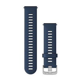GARMIN pasek - QUICK RELEASE 22 MM - niebieski/srebrny