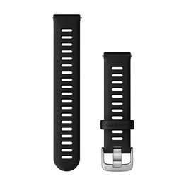 GARMIN pasek - QUICK RELEASE 18 MM - czarny/srebrny