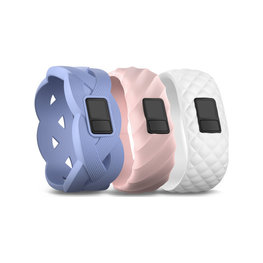 GARMIN zestaw pasków - STYLE COLLECTION - fioletowy/różowy/biały