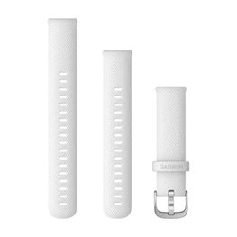 GARMIN pasek - QUICK RELEASE 18 MM - biały/srebrny