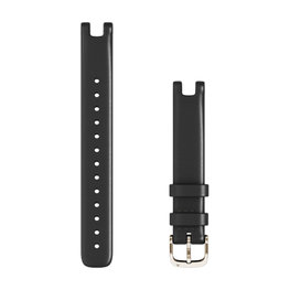 GARMIN pasek - LILY 14 MM - czarny/złoty