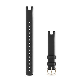GARMIN pasek - LILY 14 MM - czarny/złoty
