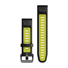 GARMIN pasek - QUICKFIT 20 - czarny/żółty