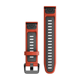 GARMIN pasek - QUICKFIT 20 - czerwony/czarny