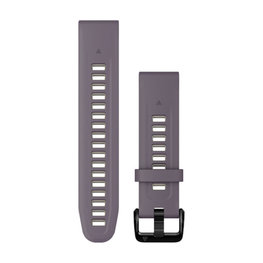 GARMIN pasek - QUICKFIT 20 - fioletowy/beżowy