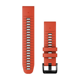 GARMIN pasek - QUICKFIT 22 - czerwony/czarny