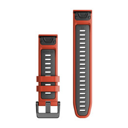 GARMIN pasek - QUICKFIT 22 - czerwony/czarny