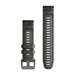 GARMIN pasek - QUICKFIT 22 - zielony/antracyt
