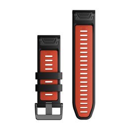 GARMIN pasek - QUICKFIT 26 - czarny/czerwony
