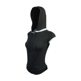 HAVEN Kolarska koszulka z krótkim rękawem - CASSIOPEA - czarny/biały