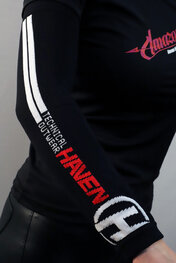 HAVEN Kolarskie ochraniacze na ręce - SOFTIES - biały/czarny