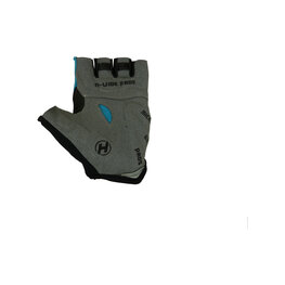 HAVEN Kolarskie rękawiczki z krótkimi palcami - DEMO SHORT - niebieski/pomarańczowy