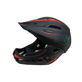 HAVEN Kask kolarski - CHALLENGER - czarny/czerwony