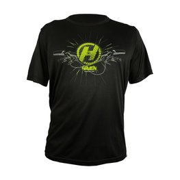 HAVEN Koszulka kolarska z krótkim rękawem - NAVAHO II SHORT - czarny/zielony