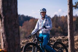 HAVEN Kask kolarski - TOLTEC LUMIERE - biały/niebieski