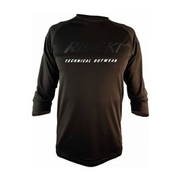 HAVEN Koszulka kolarska z krótkim rękawem - RIDE-KI - czarny