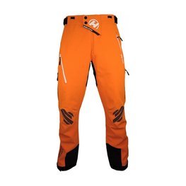HAVEN Długie spodnie kolarskie bez szelek - POLARTIS - pomarańczowy
